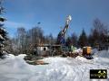 Bohrung 2 - Zinnerzerkundung Lagerstätte Gottesberg im Vogtland, Sachsen, (D) (3) 22. Februar 2012.JPG